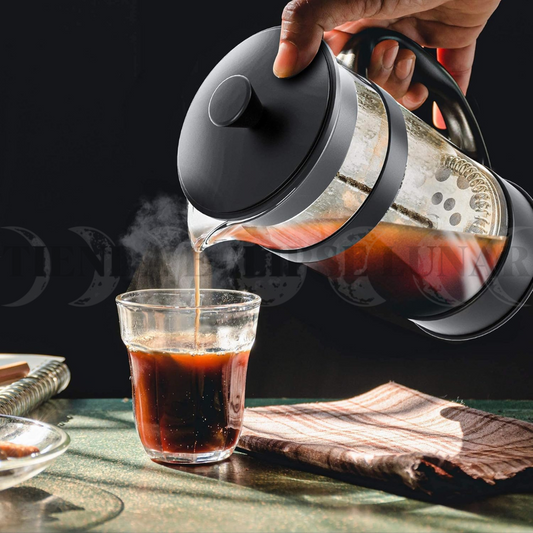 BrewElegance™ Cafetera Prensa Francesa 350ml Café