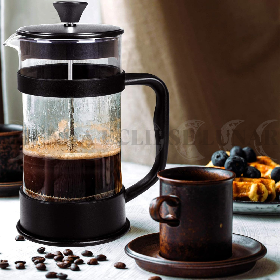 BrewElegance™ Cafetera Prensa Francesa 350ml Café