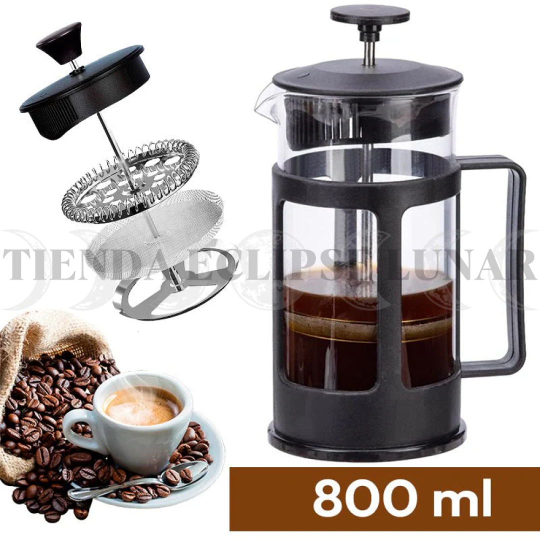 Cafetera Prensa Francesa 800ml Café